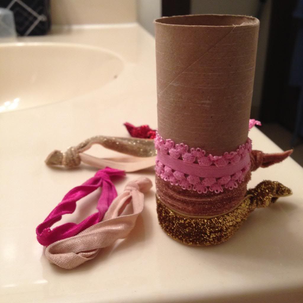 ways to store hair ties